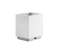Gessi Rettangolo accessoires porte-verre version stand, gobelet blanc, 20831079, Couleur: Blanc CN