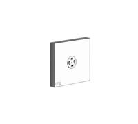 Gessi Rettangolo buse de pulvérisation murale QUADRO, 32979279, Couleur: Blanc CN