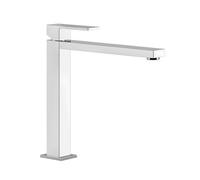 Gessi Rettangolo Mélangeur monocommande de lavabo version supérieure, sans garniture mécanique, saillie 213 mm, 11924708, Couleur: Cuivre brossé PVD