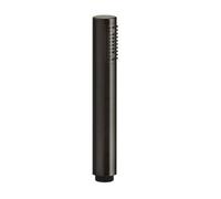 Gessi Rilievo Douchette à main anticalcaire, version plastique, D32 mm, 1 jet, couleurs PVD en finition métal, 14372707, Couleur: Métal noir brossé PVD