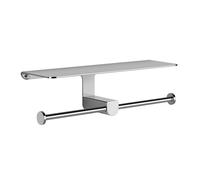 Gessi Rilievo, porte-rouleau de papier toilette double, montage mural, 59450735, Couleur: Bronze chaud PVD