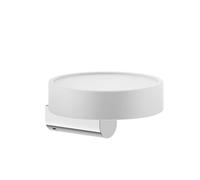 Gessi Rilievo, porte-savon blanc mat pour montage mural, 59501706, Couleur: Métal noir PVD