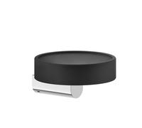 Gessi Rilievo, porte-savon noir mat pour montage mural, 59502149, Couleur: Optique Finox
