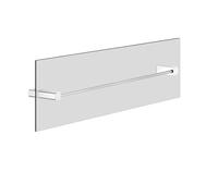 Gessi Rilievo, porte-serviettes 600 mm, montage sur paroi en verre, 59566149, Couleur: Optique Finox