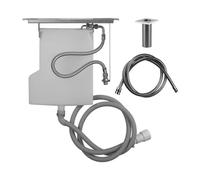 Gessi Securflex passage de tuyau pour banc de carrelage largeur minimale>100 mm, 01766708, Couleur: Cuivre brossé PVD