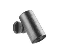 Gessi Spotwater 316 pomme de douche, avec articulation, jet de type brume Approx. 0.5 l/min à 3 bar, fonction : buse de brume Design Trame, 57245727, Couleur: Laiton brossé PVD