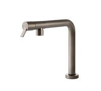Gessi SU&GIU Sottofinestra Finox Brushed Nickel - 60071#149 Mitigeur Ãvier | Nickel brossÃ© Finox, Bec rabattable sous fenÃªtre, Hauteur rÃ©duite sous fenÃªtre