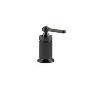 Gessi Venti20 Mitigeur de baignoire, pour écoulement séparé, perçage min. 38mm, montage sur bord de baignoire ou sur plage de carrelage, 65044707, Couleur: PVD