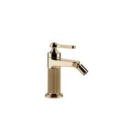 Gessi Venti20 Mitigeur monocommandé pour bidet, avec vidage, saillie 115mm, raccord 3/8, montage sur table, 65007735, Couleur: Bronze chaud PVD