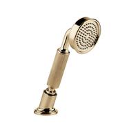 Gessi Venti20 Passage pour flexible de douche, avec flexible et douchette, sans ressort de rappel, 65127735, Couleur: Bronze chaud PVD