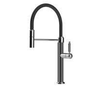 Gessi VENTI20 Semiprofessionale Chrome - 60634#031 Mitigeur Ãvier | Chrome brillant, Bec semi-professionnel double fonction, Hauteur bec 250 mm