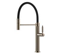 Gessi VENTI20 Semiprofessionale Finox Brushed Nickel - 60634#149 Mitigeur Ãvier | Nickel brossÃ© Finox, Bec semi-professionnel double fonction, Hauteur bec 250 mm