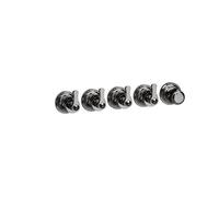 Gessi Venti20 Set de montage final Thermostat, 4 voies, montage mural vertical/horizontal, 65338706, Couleur: Métal noir PVD