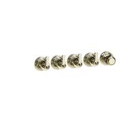 Gessi Venti20 Set de montage final Thermostat, 4 voies, montage mural vertical/horizontal, 65338710, Couleur: Laiton PVD