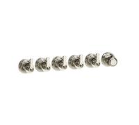 Gessi Venti20 Set de montage final Thermostat, 5 voies, montage mural vertical/horizontal, 65340713, Couleur: Laiton antique