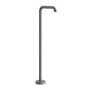 Gessi316 bec de baignoire autonome raccord 1/2 pouce pour montage avec fonctionnement séparé, 54195299, Couleur: Noir XL