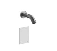 Gessi316 Meccanica, kit prêt à poser pour bec de lavabo à commande électronique avec capteur intégré à laérateur, bec 146mm, 54214726, Couleur: Bronze chaud brossé PVD