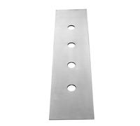 Gessi316 Plaque décorative 4 trous pour Securbox, 54595299, Couleur: Noir XL