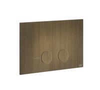 Gessi316 plaques dactionnement pour Geberit Sigma, 735, 54611713, Couleur: Laiton antique
