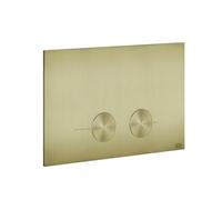 Gessi316 plaques dactionnement pour Geberit Sigma, 735, 54611727, Couleur: Laiton brossé PVD