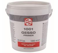 Gesso - Blanc - Apprêt - Acrylique, Aquarelle, Huile - Talens - Pot 1l