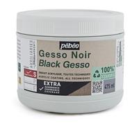 Gesso Pébéo Studio Green - Noir - 475 ml
