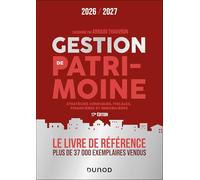 Gestion de patrimoine - 2026-2027: Stratégies juridiques, fiscales, financières