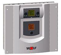 Gestionnaire de pompe à chaleur Wolf WPM-1 2744960 avec module de commande BM/sonde de température extérieure, pour montage mural