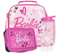 Get Trend Barbie Set Sac Isotherme Repas Enfant, 3 Pièce Boite Repas