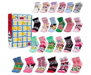 Get Trend Disney Minnie Mouse Calendrier de l'Avent 2026 avec 24 Chaussette