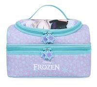 Get Trend Disney Reine Des Neiges Sac Isotherme Repas Enfant Fille, Fermeture Eclair et Double Compartiment Sac Repas Isotherme pour École, Pique Nique ou Sortie Cadeau Fille (Violet Frozen)