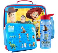 Get Trend Disney Toy Story Sac Isotherme Repas Enfant Set, 3 Pcs Bento Lunch Box, Lunch Bag Isotherme et Gourde Sans BPA, Fermeture Eclair, Poignée et Porte Bouteille, Cadeau Garcon (Multi Toy Story)