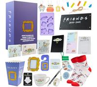 Get Trend Friends Calendrier de l'Avent 2026 pour Ados, Adultes et Fans | 24 Surprises avec Chaussettes, Tasse, Papeterie, Porte clés et Accessoires, Compte à Rebours de Noël, Idea Cadeau pour Adulte