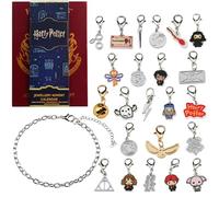 Get Trend Harry Potter Calendrier de l'Avent Bijoux 2026 Fille et Ados | Boîte à Bijoux avec Bracelet en Acier Inoxydable et Breloques, Compte à Rebours de Noël, Idee Cadeau (Bordeaux Harry Potter)