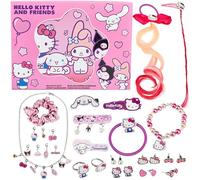 Get Trend Hello Kitty Sanrio Calendrier de l'Avent 2026 Fille à 24 Surprise | Accessoires Cheveux et Bijoux, Pince a Cheveux, Chouchou et Plus, Compte à Rebours de Noël, Cadeau Fille (Rose Hello Kitty)