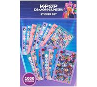Get Trend Kpop Demon Hunters Autocollant Enfant Filles Méga Paquet, 16 Pages 1000+ Huntrix et Saja Boys Stickers Scrapbooking, Décorer, Bricoler, DIY, Gommettes Autocollantes, Kpop Cadeau Fille