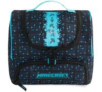 Get Trend Minecraft Sac Isotherme Repas Garcon avec Double Compartiment, Poignée de transport et Fermeture Eclair Sac Repas Isotherme (Multi/Noir Minecraft)