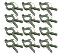 GETAJGHSD 12 Pièces Clip de Greffage en Plastique Robuste pour Jardinage, Pince à Plantes Facile à Utiliser, pour Soutenir Tomates, Pastèques et Raisins Serrage