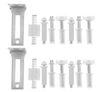 GETAJGHSD 1ensemble Kit de Quincaillerie Porte Pliante Acier Inoxydable Pivot Robuste pour Portes de Placard Coulissantes et Pliantes Installation Facile et Fonctionnement Silencieux Adapté