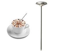 GETAJGHSD 1pièce Thermomètre Alimentaire Inox Mini pour Lait Café Cuisine Sonde Précise sans Pile Gadget Pratique Maison et Restaurant