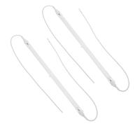 GETAJGHSD 2 Pièces Tube Chauffant en Céramique pour Radiateur D'appoint, Tube de Quartz Infrarouge, Blanc, Quartz et Céramique, 26cm, pour Chauffage Intérieur, Fonctionnement Silencieux