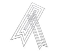 GETAJGHSD 2pièces Lot de Matrices de Découpe Acier pour Marque-pages Pochoirs à Gaufrer pour Scrapbooking DIY Outils de Gravure Artisanale Légers et Portables Matériel de Découpe pour