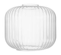 GETAJGHSD Abat-jour Design à Rayures Élégantes, Résistant Poussière en Verre Cylindrique Vintage à Double à Entretenir, Compatible E26/e27 Suspendre et Cafés