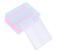 GETAJGHSD Boîtes de Rangement Lot de 4 en Pp Mini Coffrets Stables pour Organiser Outils Nail Art pour Têtes de Broyage de Manucure pour Atelier Professionnel