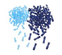 GETAJGHSD Connecteurs à Sertir Rapides T2 pour Câble Électrique, 60 Paires, Plastique Bleu, Installation Facile et Compatibilité Polyvalente pour Câblage Complexe en Bureau