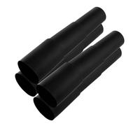 GETAJGHSD Housse de Protection en Plastique Noir pour Cylindre de Chaise de Bureau, 4 Pièces, Protection la Poussière, Accessoire Polyvalent pour Bureau et Maison