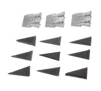 GETAJGHSD Kit de 12 Cales Métalliques et Installation Facile en Fer Fixation Sécurisée pour Poignée de Hache et Marteau pour Réparations Rapides en Atelier