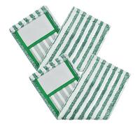 GETAJGHSD Lingettes de Rechange Lot de 2 en Ultra-absorbante Adaptées Nettoyage Humide et Sec Plates, Lavables et Réutilisables des Sols en Carrelage pour Balai à Franges Parquet