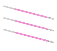 GETAJGHSD Lot de 3 Stylos Marqueurs Roses en Plastique pour Tatouage, Outil de Cartographie Précis pour Sourcils, Dessin Net et Positionnement Exact, pour Femmes