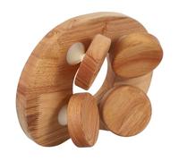 GETAJGHSD Oreiller de Sauna en Bois Ergonomique Dossier Lombaire pour Spa Intérieur et Cabine de Vapeur, Surface Lisse, Facile à Nettoyer, pour Usage Hivernal